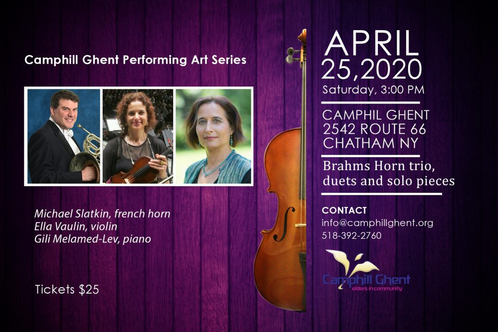 CANCELLED April Chamber Music Concert at Camphill Ghent Camphill